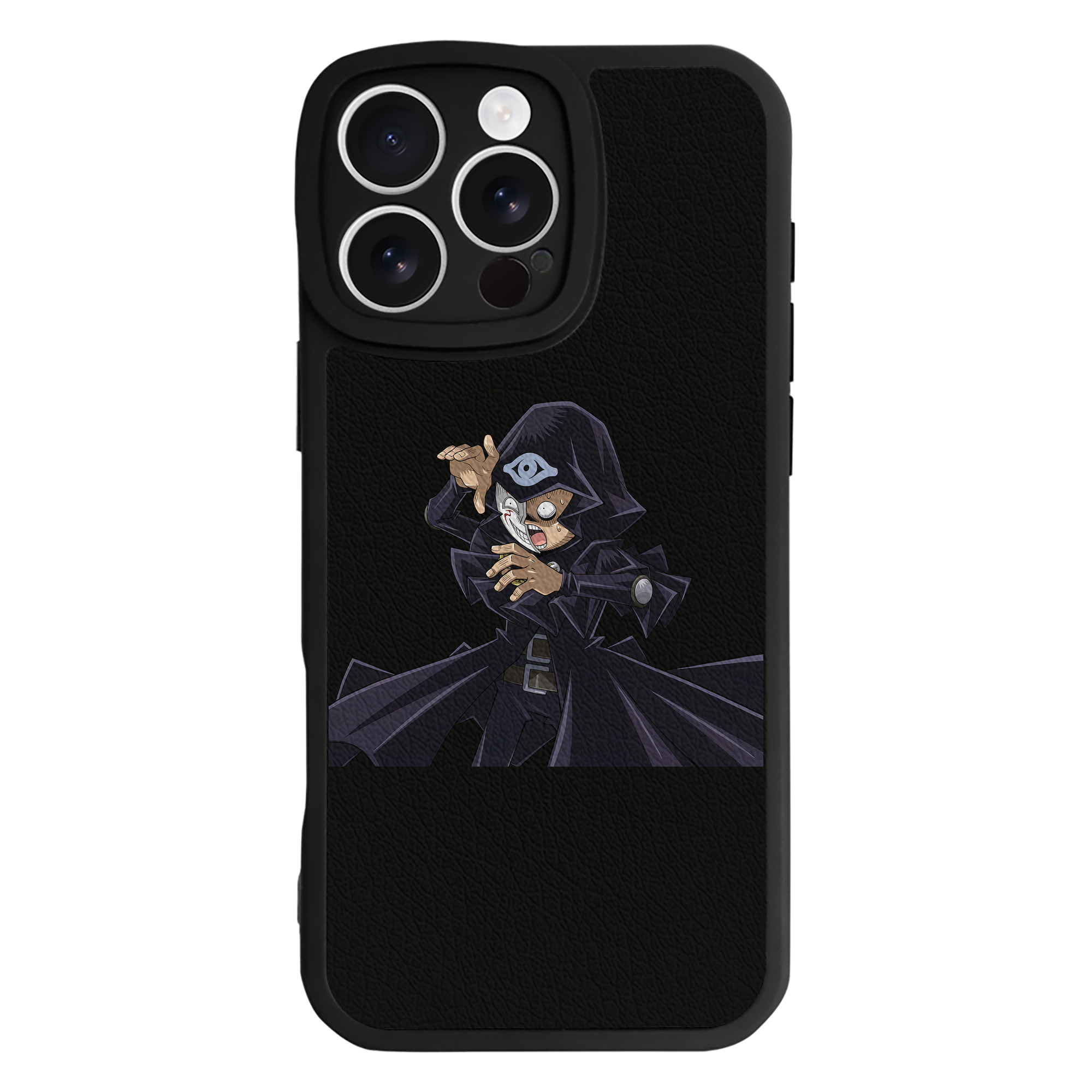 （画像用） 遊☆戯☆王 Yu-Gi-Oh! 【iPhone 16シリーズ対応】シリコンスマホケース（レザー調） 材質：シリコン